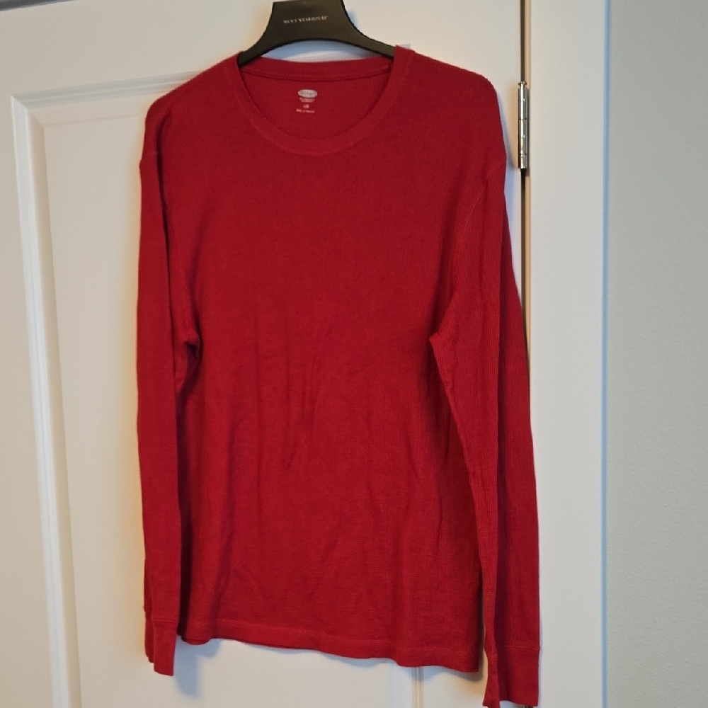 Old Navy Red Long Sleeve Shirt